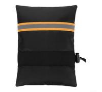 Housse Robinet Extérieur Antigel Isolée 210D Oxford - Protection Hiver Imperméable avec Bande Réfléchissante pour Jardin - pour couverture Thermique Résistante au Vent 17x21cm(Orange)