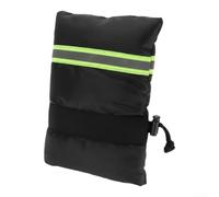 Housse Robinet Extérieur Antigel Isolée 210D Oxford - Protection Hiver Imperméable avec Bande Réfléchissante pour Jardin - pour couverture Thermique Résistante au Vent 17x21cm(Green)