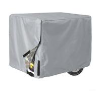 Housse robuste pour générateur d'extérieur fabriquée à partir de tissu Oxford 420D pour la défense contre les intempéries (97 x 76 x 76 cm, gris)