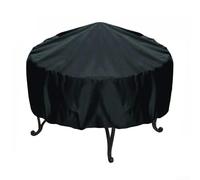Housse ronde pour barbecue d'extérieur avec caractéristiques coupe-vent efficaces (76 x 30 cm)
