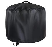 Housse Ronde pour Foyer Extérieur 1 Set 420d Noire Résistante