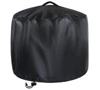 Housse Ronde pour Foyer Extérieur 420d Noire, 1 Set