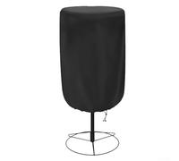 Housse ronde pour panier de golf pour disque de golf compatible avec les paniers standard, matériau résistant aux intempéries, offre une protection fiable pour le rangement et le jeu en plein air