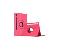 Housse rose pour Samsung Galaxy TAB S7 Plus / S7 FE / S8 Plus 12.4 pouces (SM-T970/ T975/ T976) Wifi / 4G rotative - Etui coque de protection 360