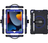 Housse Rotative Pour Ipad Pro 12,9" 2018/2020/2021 - Élégance Et Protection Noire