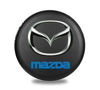 Housse Roue de Secours pour Mazda CX 3 2015-2020 2021 2022 2023 2024 2025 DK, Imperméable Anti-poussière Housses de Protection Coque Couvre-pneus Voitur Accessoires Extérieurs,17inch