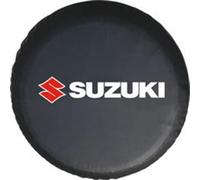 Housse Roue de Secours pour Suzuki Grand Vitara XL-7 Samurai Sidekick SX4,Antipoussière Imperméable Housses pneus Auto Couvre-Roue de Secours Couverture,A-14inch