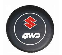 Housse Roue Secours de Voiture pour Suzuki Grand Vitara 2007-2017,Imperméable et Antidérapante pour Pneus De Voiture Housse Protection,B-15inch