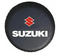 Housse Roue Secours de Voiture pour Suzuki Grand Vitara 4-Door 2007-2017,Imperméable et Antidérapante pour Pneus De Voiture Housse Protection,B-15in