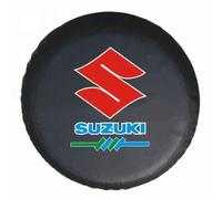 Housse Roue Secours de Voiture pour Suzuki Vitara 2016-2024,Imperméable et Antidérapante pour Pneus De Voiture Housse Protection,B-15inch