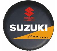 Housse Roue Secours de Voiture pour Suzuki Vitara IV 2014-2022 2023 2024,Imperméable et Antidérapante pour Pneus De Voiture Housse Protection,A-14inch