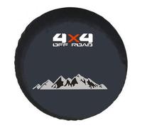 Housse Roue Secours de Voiture, pour Toyota RAV 4 RAV4 2019-2024 2025 Housse de Pneu Secours Antipoussière Imperméable Roue Protection Accessoires