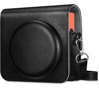 Housse Sac de Caméra pour Fujifilm Instax Square SQ40/SQ1 Appareil Photo Instantané, Pochette de Protection Etui Bandoulière Amovible Sac de Voyage Caméra en Cuir PU,