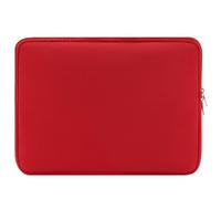 Housse-Sac pour Ordinateur Portable en Mousse/néoprène，19×13.5cm，Compatible with Nintendo Switch Lite/iPad Mini 6/iPhone 15 Pro Max 6-8 inch Small Devices，Neoprene Rouge