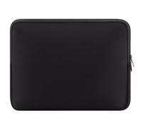 Housse-Sac pour Ordinateur Portable en néoprène avec Fermeture éclair，38.5×27.5×1.5cm，Compatible with MacBook Pro 16/XPS 17/Legion 5 15.6-17 inch Laptops，Noir