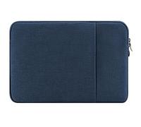 Housse-Sac pour Ordinateur Portable Oxford avec Doublure en Polaire，36×25×1.5cm，Compatible with MacBook Pro 14/XPS 14/ThinkPad X1 Carbon 13-14 inch Laptops，Navy
