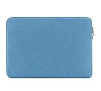 Housse-Sac pour Ordinateur Portable Oxford avec Doublure en Polaire et Fermeture éclair Double，38.5×27×2cm，Compatible with MacBook Pro 16/XPS 17/Legion 5 15.6 inch Laptops，Bleu