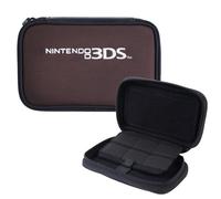 Housse Sac Rigide Hard-Case Anti-Rayures Pour Nintendo 3DS DS Lite DSi, Brun