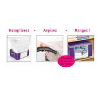 Kit de nettoyage outils Venteo RangeMax petit modèle 154L - - Housse de rangement 154L - Idéal avec les textiles encombrants - Inclus sac sous-vide