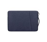 Housse Sacoche avec Poignée pour Ordinateur Portable Pochette de Protection étanche Compatible avec Ultrabooks et Netbooks 14.1-15.4 inch (Bleu foncé)