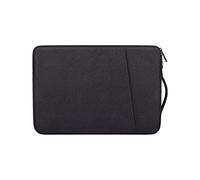 Housse Sacoche avec Poignée pour Ordinateur Portable Pochette de Protection étanche Compatible avec Ultrabooks et Netbooks 14.1-15.4 inch (Noir)
