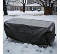 Housse Salon de Jardin Exterieur 400x100x105cm/Longueur x Largeur x Hauteur 420D Oxford Bâche Table de Jardin Imperméable Bache de Protection Exterieur Salon de Jardin pour Table, Chaise et Canapé