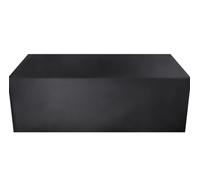 Housse Salon de Jardin Housse De Meubles Carrée, D'extérieur Imperméable, Table Avec Protection Contre La Poussière Et Les UV, Garde-pelouse Lourde(Black,180x150x80)