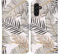imoshion Design Softcase Bookcase pour Samsung Galaxy A13 (5G) / A04s - Glamour Botanic