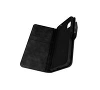 Housse Samsung Galaxy A22 5G Effet Daim Portefeuille Support Vidéo Forcell noir