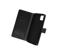 Housse pour Samsung Galaxy A22 5G Folio Portefeuille Support Vidéo Dragonne Noir