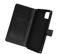 Housse pour Samsung Galaxy A22 5G Folio Portefeuille Support Vidéo Dragonne Noir