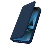Housse pour Samsung Galaxy A40 Étui Folio Portefeuille Fonction Support Bleu nuit