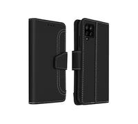 Housse Samsung Galaxy A42 5G Étui Folio Portefeuille Fonction Support noir