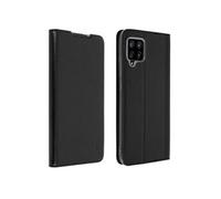Housse Samsung Galaxy A42 5G Porte-carte Support Vidéo Akashi Noir