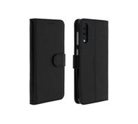 Housse Samsung Galaxy A50 Etui Portefeuille Support Stand - noir