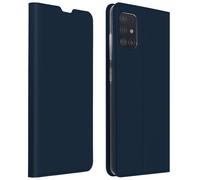 Housse Samsung Galaxy A51 Étui Folio Porte-carte Support Vidéo Dux Ducis bleu