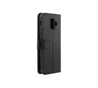 Housse pour Samsung Galaxy A6 Etui Folio Portefeuille Fonction Support Noir