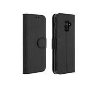 Housse Samsung Galaxy A8 Etui Folio Clapet Portefeuille Support Stand - noir