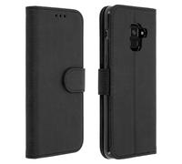 Housse Samsung Galaxy A8 Etui Folio Clapet Portefeuille Support Stand - noir