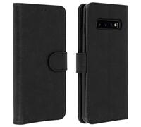 Housse pour Samsung Galaxy S10 Étui Portefeuille Support Stand noir