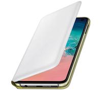 Housse - Samsung - Galaxy S10e - LED View Cover - Cuir - Blanc - Porte-carte