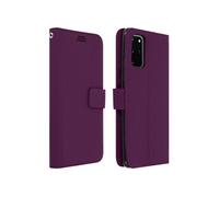 Housse Samsung Galaxy S20 Etui Folio Porte carte Support Vidéo - violet