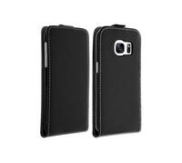 Housse Samsung Galaxy S7 Etui Clapet Vertical Porte-carte Antichocs - Noir