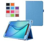 Housse Samsung Galaxy Tab A 7 pouces 2016 / Tab A6 SM-T280/SM-T285 Cuir Style bleue avec Stand - Etui coque bleu de protection tablette Samsung Galaxy Tab A 7.0 2016 Wifi / 4G (PU CUIR) - accessoires