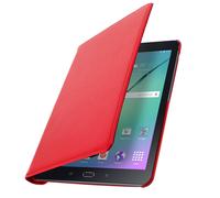 Housse pour Samsung Galaxy Tab S2 9.7 Étui pour Huawei Ajustable Support Orientable 360° Rouge