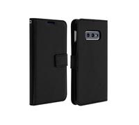 Housse Samsung S10e Etui Folio Portefeuille Fonction Support Vidéo - noir