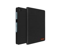 Housse Samsung Galaxy Tab S6 Lite Rangements Cartes Fonction Support Fin Noir