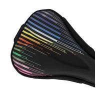 Housse Selle Vélo Route pour mousse Mémoire Soft Housse Selle | Silicone pour haute densité, absorption des chocs, anti-dérapant, taille 28x15cm, pour vélo route(Colors)