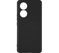 Housse semi-rigide en silicone pour Honor 50 / Huawei Nova 9, Soft Touch - Noir