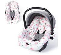 Housse Siege Auto Bebe pour Cosy (Maxi COSI,Bebe Confort,Cybex etc.),Protection de Siège Auto Été avec 100% de Coton,Respirant et